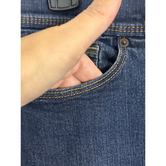 Levi’s pull-on blue stretchy jeans size 8 - Picture 5 of 6